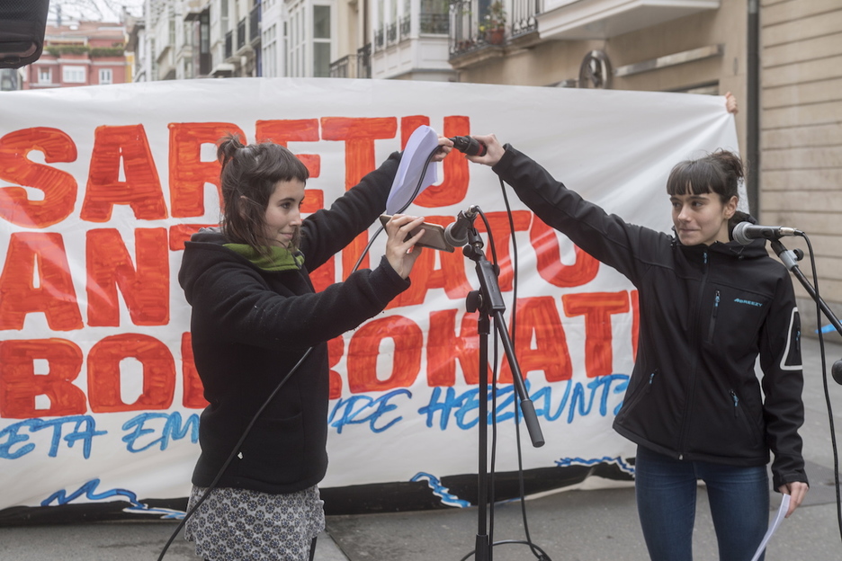 Gasteizko ekitaldia. (Juanan RUIZ / FOKU)