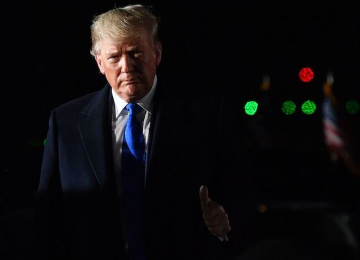 El presidente de EEUU, Donald Trump. (Nicholas KAMM/AFP)
