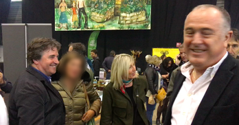 L'abertzale Michel Poueyts (à gauche) fait partie des soutiens de Didier Guillaume.