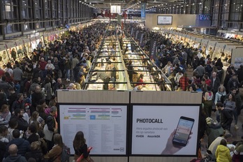 Azokaren irudia, larunbatean. (Juan Carlos RUIZ | FOKU)