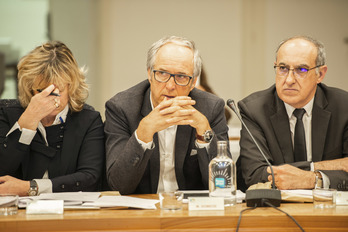 Frédéric Domège et Bénédicte Darrigade (à gauche) ont signé l'appel pour une candidature de Didier Guillaume