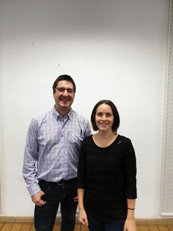 Iker Elizalde et Laetitia Navarron se partageraient les responsabilités une fois élus. © Hendaia Biltzen