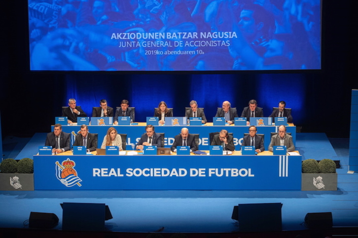 El Consejo ha destacado en la Junta la importancia del nuevo campo. (Jon URBE/FOKU)