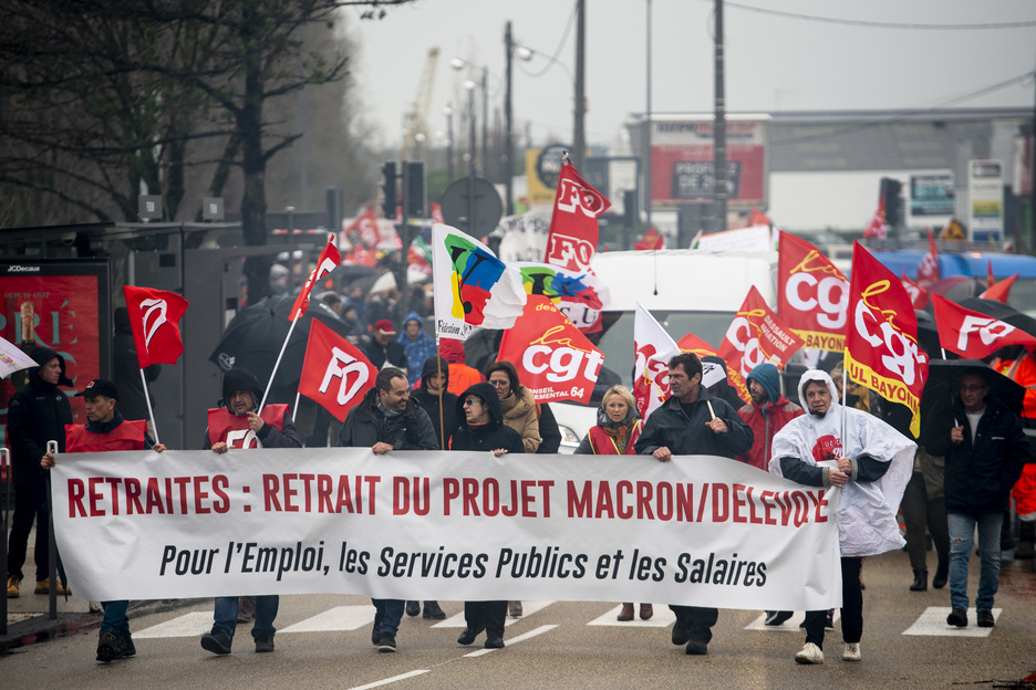 Les syndicalistes ont exigé le retrait de la réforme des retraites.