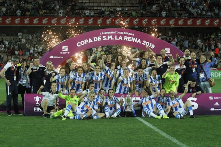 La Real ganó la Copa la pasada temporada (LOF)