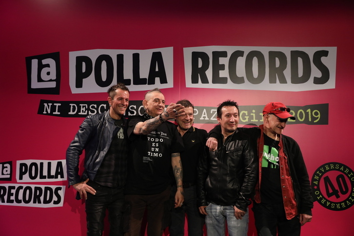 La Polla Records prolonga su gira ‘Ni Descanso, Ni Paz!’ con una serie de conciertos propios y en festivales. (J. DANAE/FOKU) 