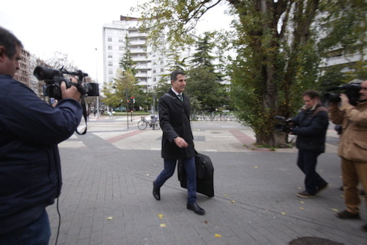 El abogado de Alfredo de Miguel, Gonzalo Susaeta. (Endika PORTILLO/FOKU)