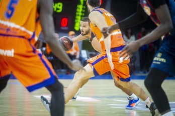 La inspiración de Shavon Shields no ha evitado una horrible derrota. (Jaizki FONTANEDA / FOKU)