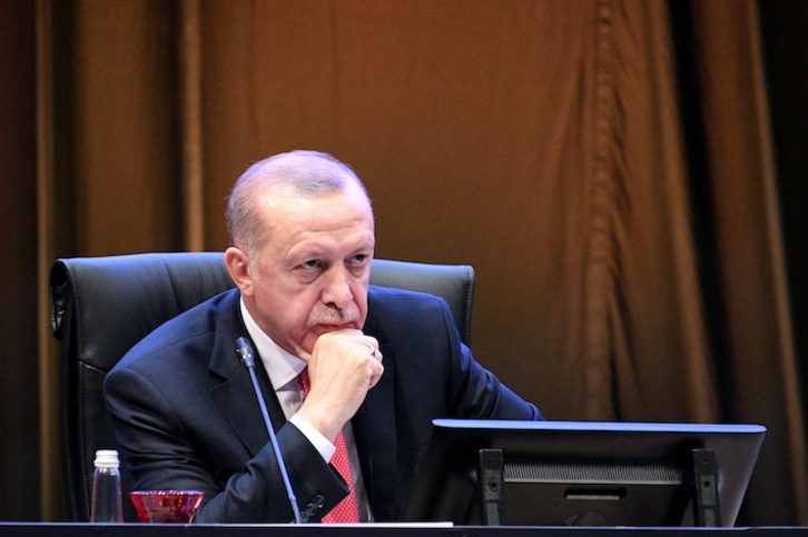 El presidente de Turquía, Recep Tayyip Erdogan (Fandy AZLAN / AFP)