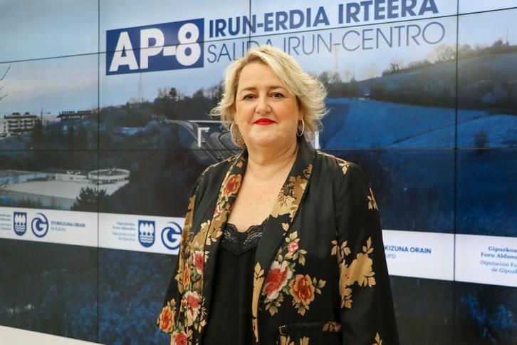 Berritasunak Aintzane Oiarbide diputatuak azaldu ditu. (Gipuzkoako Aldundia)