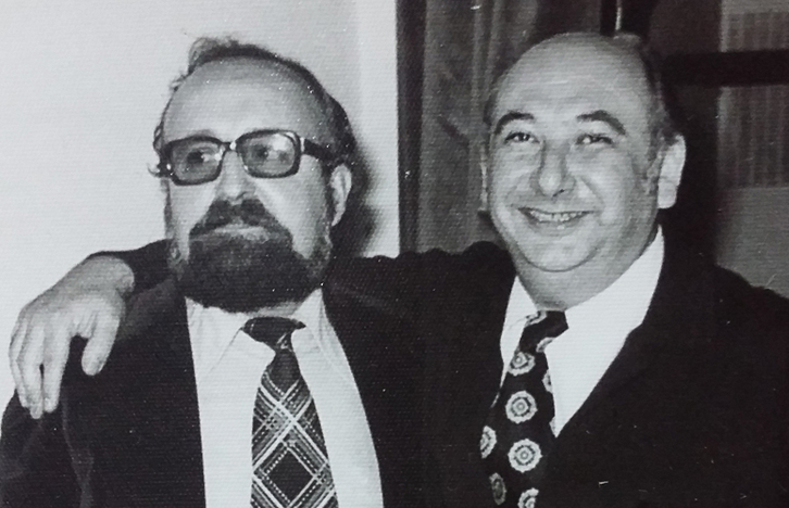 Carmelo Bernaola, a la derecha. (NAIZ)