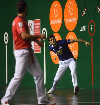 Zabaleta ha dado otra exhibición en Tolosa (Jon URBE / FOKU)