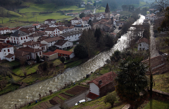 La localidad bajo-navarra de Baigorri. (Bob EDME)