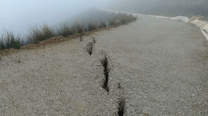 Grietas en el entorno de Esa en una imagen de archivo.