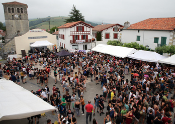 Irisarrin ospatu zen iaz lehen aldiz EHZ. (Bob EDME)