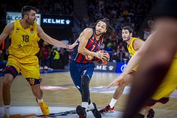 De desahuciado a protagonista, Pierria Henry ha vuelto por sus fueros. (Jaizki FONTANEDA / FOKU)