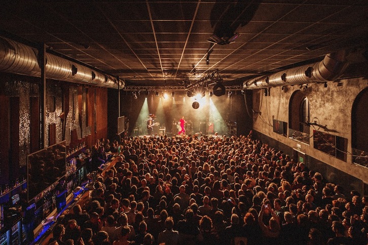 Concierto de la banda escocesa Primal Scream. (NAIZ)