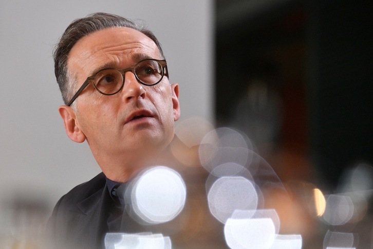 El ministro de Exteriores alemán, Heiko Maas. (John MACDOUGALL/AFP) 