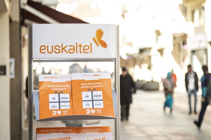 Euskaltel será absorbida por MásMóvil. (Endika Portillo | FOKU)