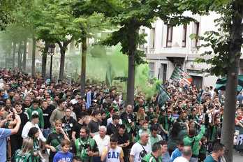 La afición sestaoarra llenará el campo de Las Llanas. (SESTAO RIVER)