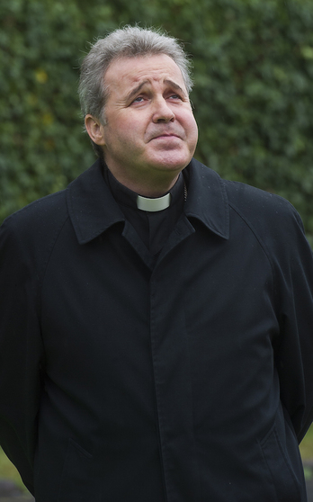 El obispo de Bilbo, Mario Iceta. 