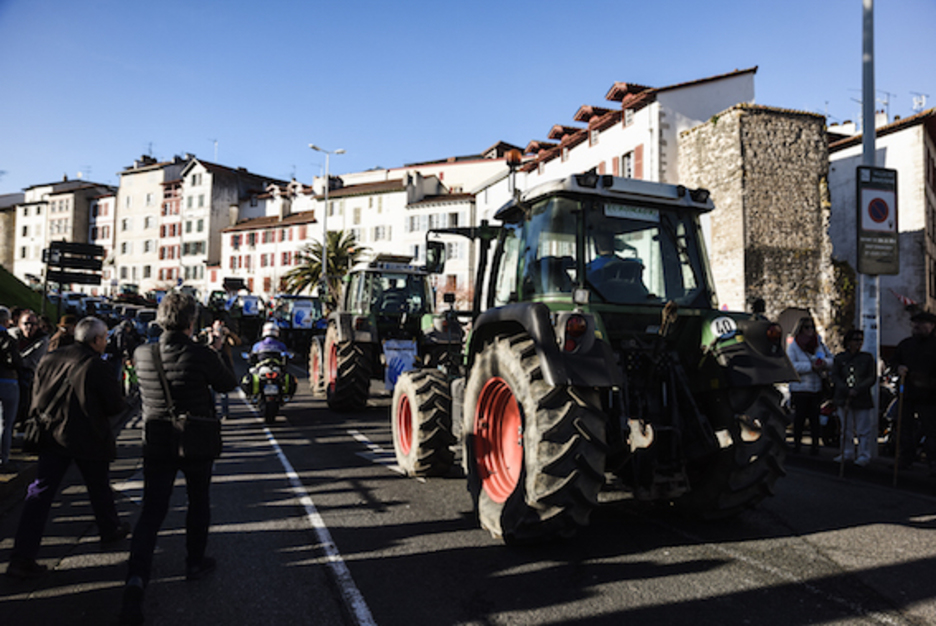 Traktoreak Baionan. (Nahia GARAT)