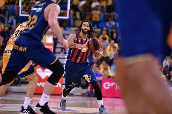 Pierria Henry, Baskoniaren «berpizkundearen» erantzuleetako bat. (F. ROBLEDANO / FOKU)