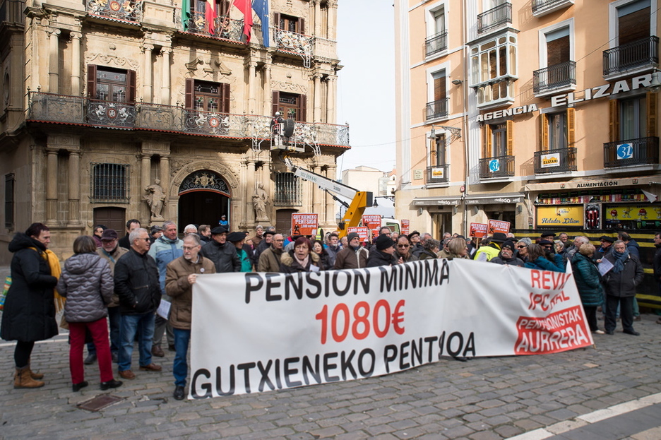 Nafar hiriburuko mobilziazioa. (Iñigo URIZ / FOKU)