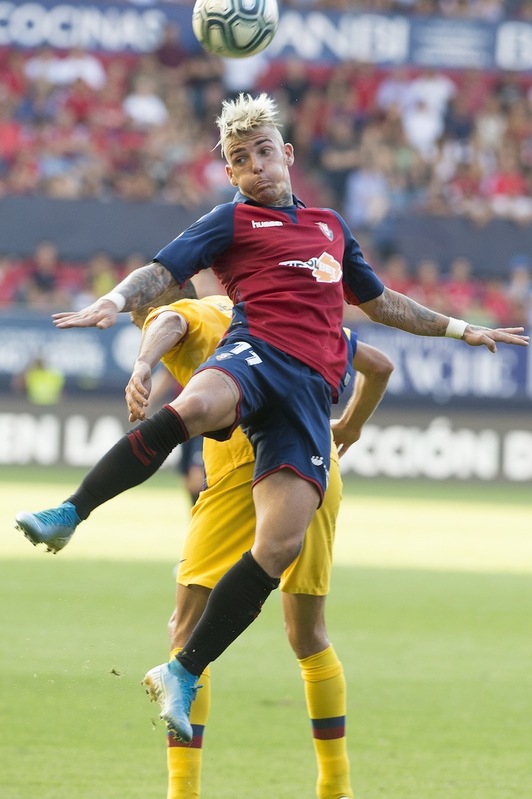 Brandon, este año ante el Barça. (Iñigo URIZ | FOKU)