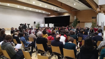 Berdintasunaren aldeko Foroan ehundik gora eragile bildu ziren. (Ipar Euskal Herriko garapen Kontseilua)