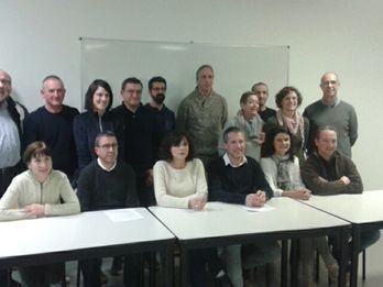 Le groupe "Aintzina Maule" mené par Beñat Elkegaray.