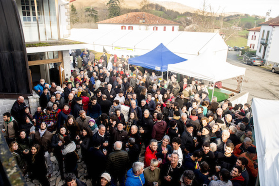 L'anniversaire de la Chambre d’Agriculture du Pays Basque est devenu un rendez-vous à ne pas manquer pour beaucoup de monde. ©Guillaume Fauveau 