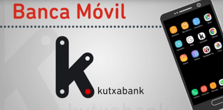 El nuevo servicio es accesible desde la aplicación para móviles de Kutxabank.