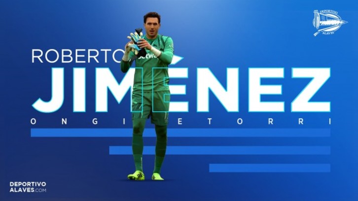 Así ha anunciado el Alavés el fichaje de Jiménez (DEPORTIVO ALAVÉS)