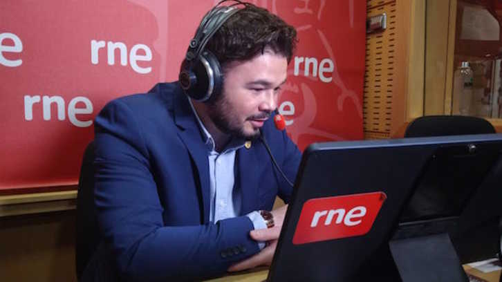 El portavoz de ERC en el Congreso, Gabriel Rufián. (ERC)