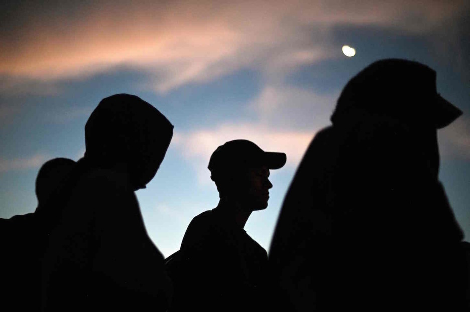 La caravana de migrantes se dirige a México. (Alfredo ESTRELLA/AFP)