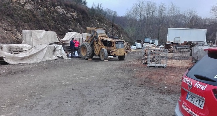 Sunbillako istripuaren irudia. (Foruzaingoa)