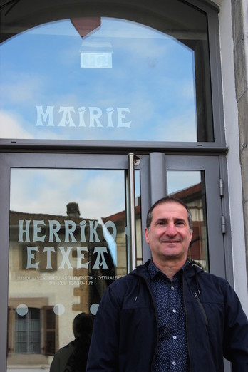 Dominique Idiart est candidat à Saint-Pée. © Dr