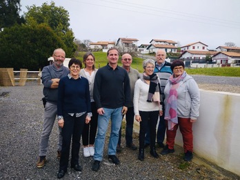 Présentation de la liste “Ensemble pour Saint-Pée” organisée le 23 janvier. ©Iurre Bidegain