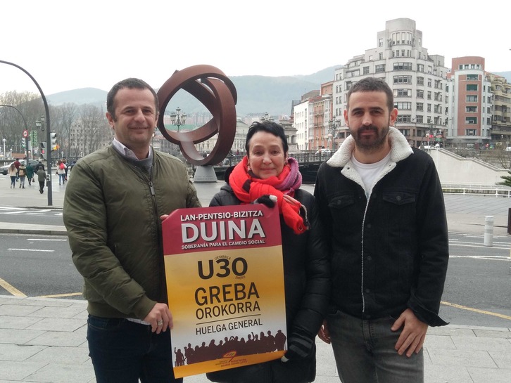 Los ediles de EH Bildu se suman a la huelga retirando sus mociones.