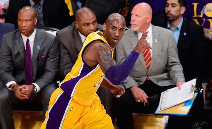 Kobe Bryant, leyenda de la NBA. (Frederic J. BROWN / AFP)