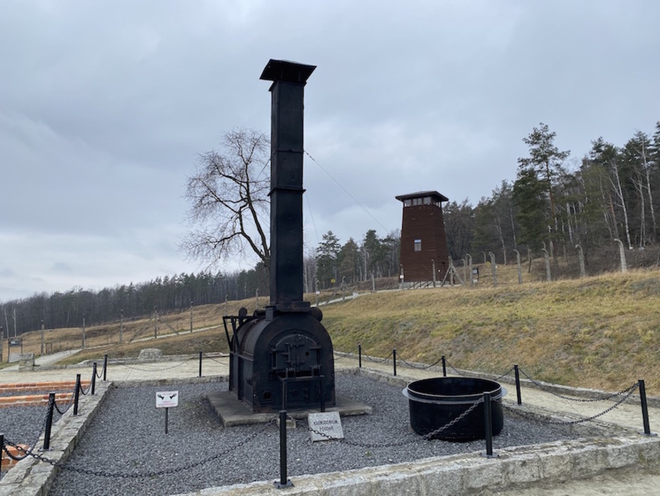 Crematorio del campo de concentración Gross Rosen. (Pablo GONZÁLEZ)