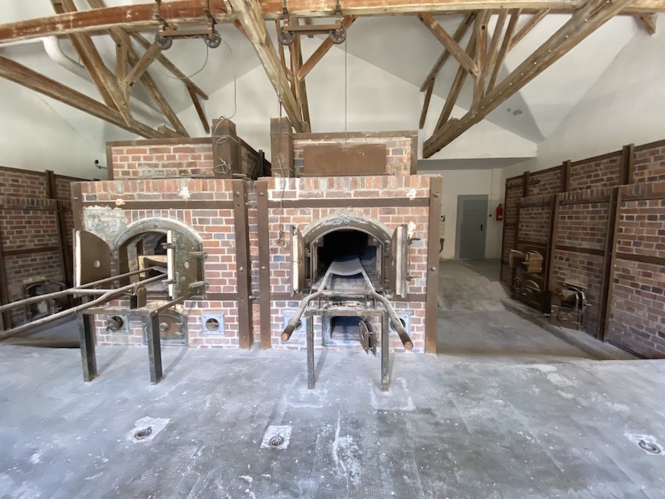 Lugar de ejecuciones y crematorio en el campo de Dachau. (Pablo GONZÁLEZ)