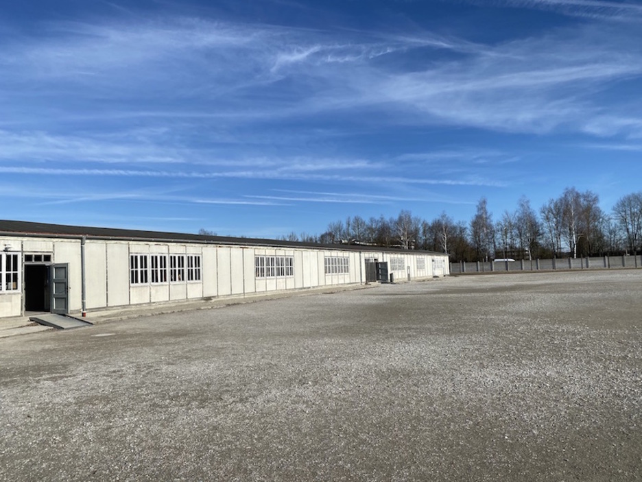 Barracones para presos reconstruidos en el campo de Dachau. (Pablo GONZÁLEZ)