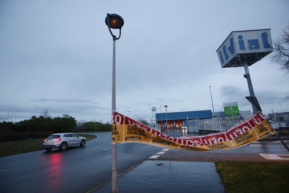 El polígono de Jundiz, en Gasteiz. (Endik PORTILLO/FOKU) El polígono de Jundiz, en Gasteiz. (Endik PORTILLO/FOKU)