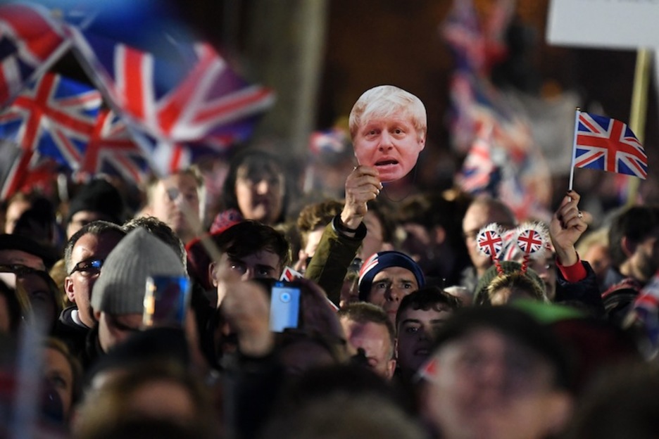 Boris Johnson, ídolo para los «brexiters». (Daniel LEAL-OLIVAS | AFP)
