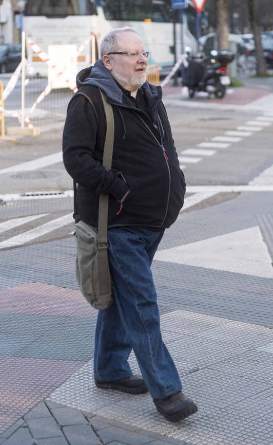 Eliseo Gil, antes de la vista de este lunes. (Juanan RUIZ/FOKU)