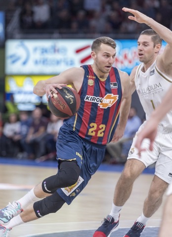 Nik Stauskas, protagonista a su pesar. (Juanan RUIZ / FOKU)