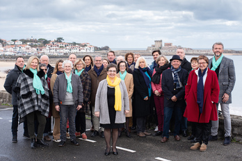 Dominique Duguet a présenté l'ensemble de sa liste le mardi 4 février. ©DR