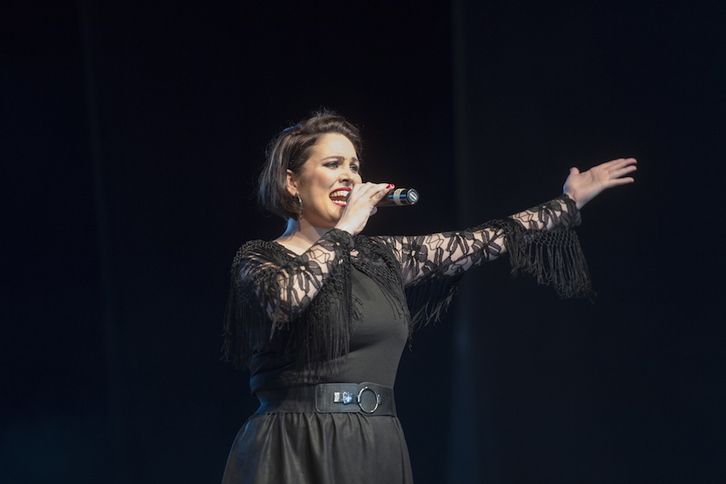 Noa Voll Damm, en la edición de 2018, la última que se celebró en Hondarribia. (Gorka RUBIO I FOKU)